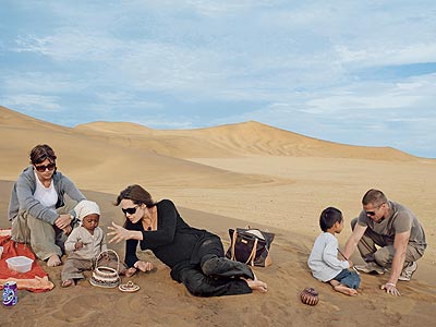 Brad Pitt And Angelina Jolie Family